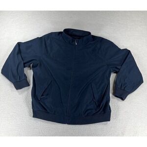 Roundtree & Yorke Men's Size 3XL Blue Full Zip‎ Jacket